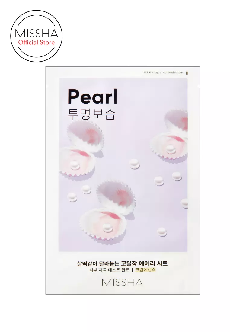 MISSHA AIRY FIT SHEET MASK [PEARL]
