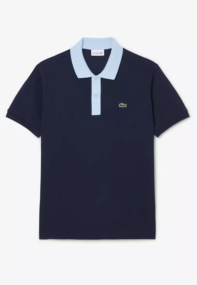 Buy Lacoste Classic Fit Contrast Collar Polo Shirt 2025