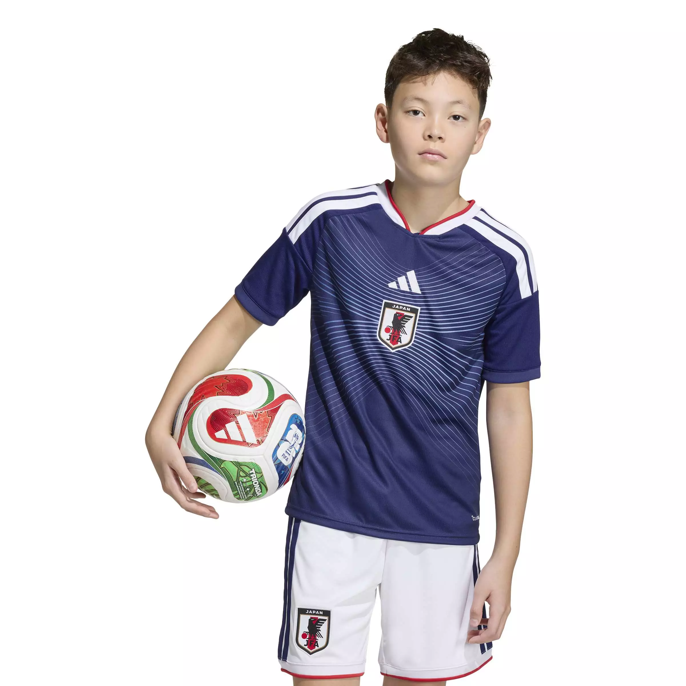 ADIDAS Japan JFA 26/27 Home JZ9688 - Jersey Anak (Biru)