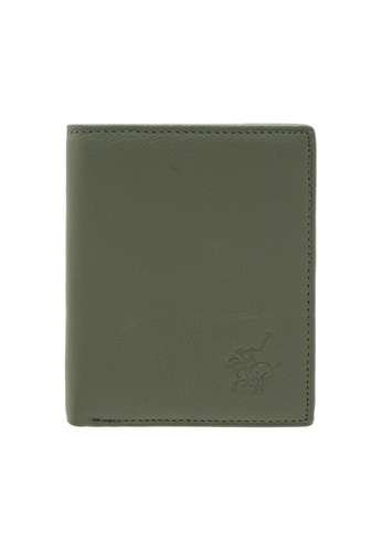 LancasterPolo green Lancaster Polo Men’s Leather Small Vertical Bifold RFID Wallet 23B2EACC4DE67AGS_1