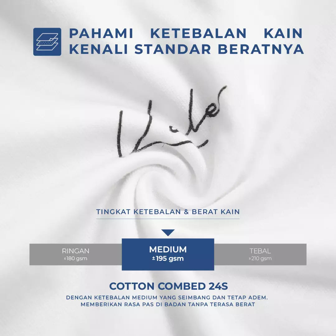 Kale Axelo White / Kaos Lengan Pendek Pria / Kaos Unisex