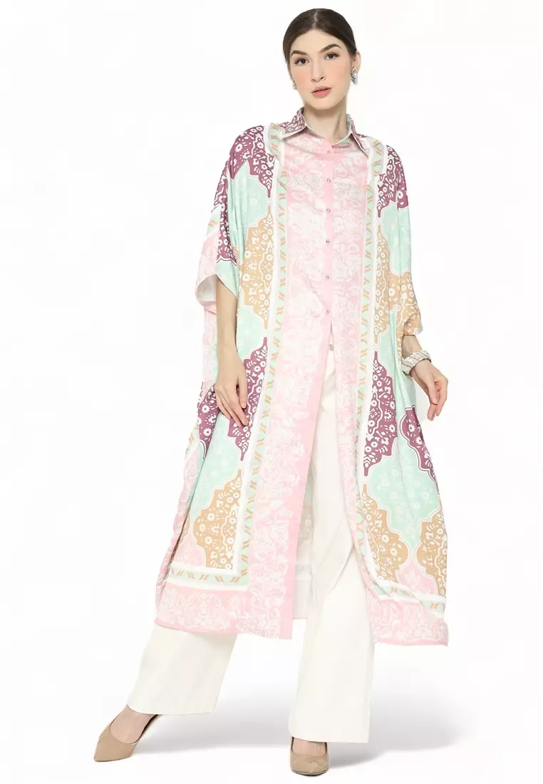 Kanzi Collared Kaftan