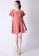 FabAlley pink Square Neck Belted Skater Dress DC145AAB8B8475GS_4
