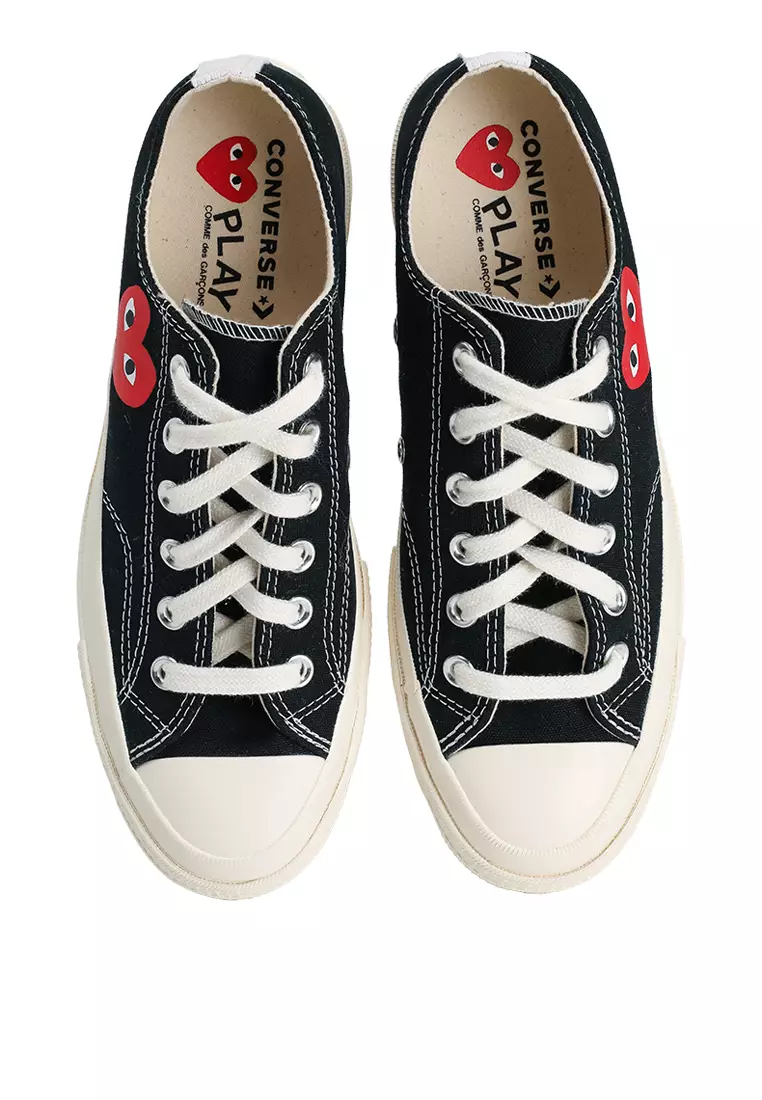 Jual CDG Play Chuck 70 Single Heart Low-Top Sneakers Original 2025