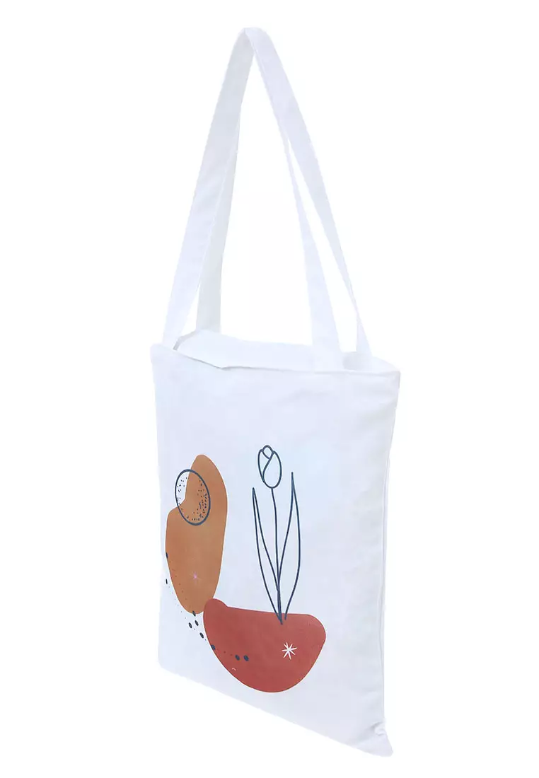 Zena Tote Bag Woman Design Casual Quality Premium - WRS6White