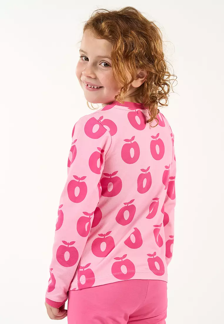 Elstar long-sleeved top with apples