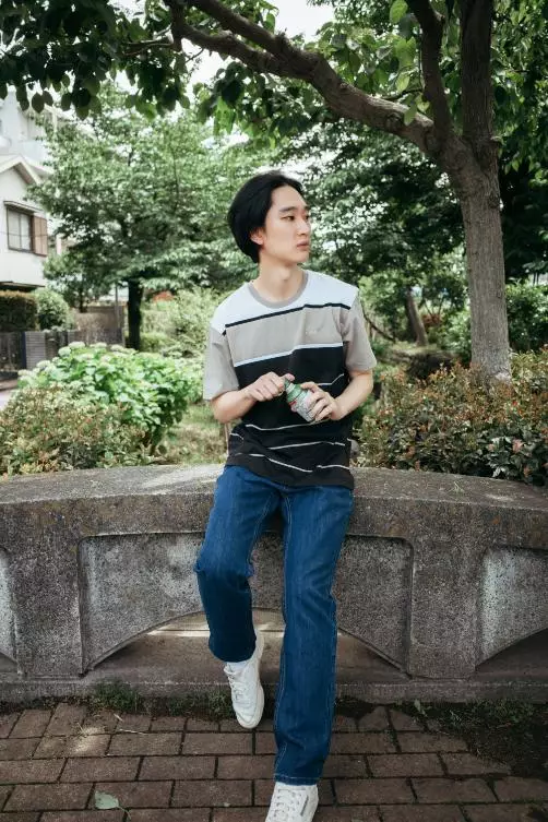 POLICE Celana Jeans Panjang V Pocket Dark Pria