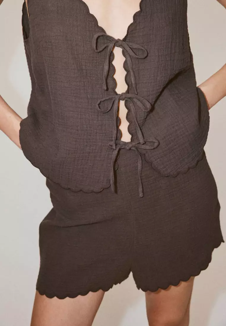 Bambula Tie Top