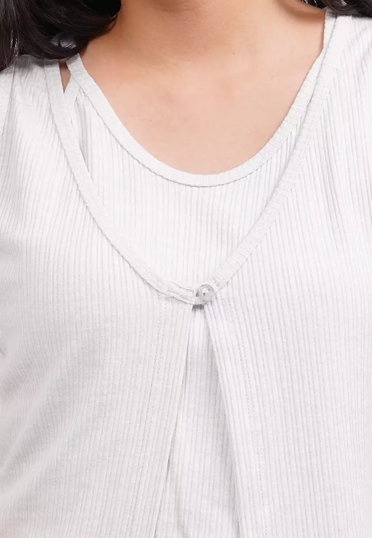 Double Layered Sleeveless Top