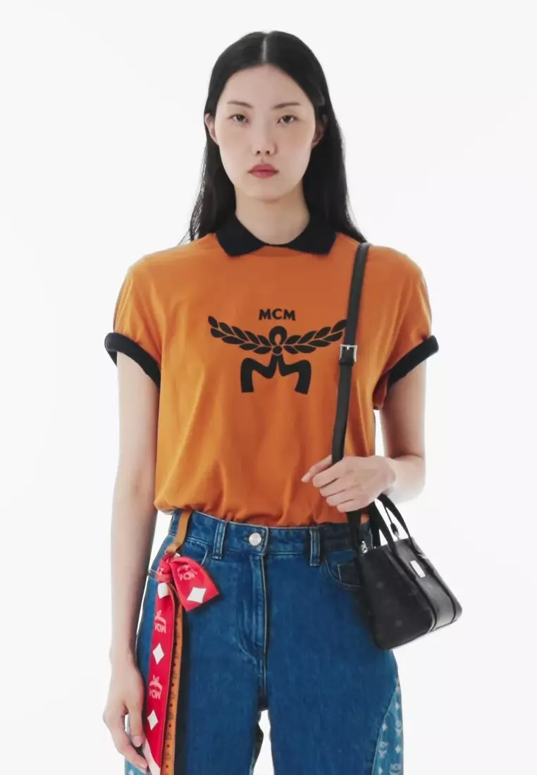 Toni Top-Zip Shopper in Visetos