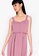 ZALORA BASICS pink Sweetheart Neckline Mini Dress 6E613AAC22E8DEGS_3