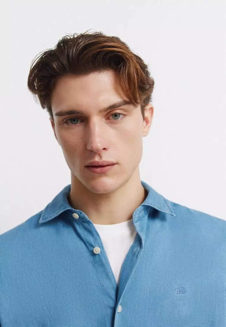 Buy Springfield Denim Shirt 2026 Online | ZALORA Philippines