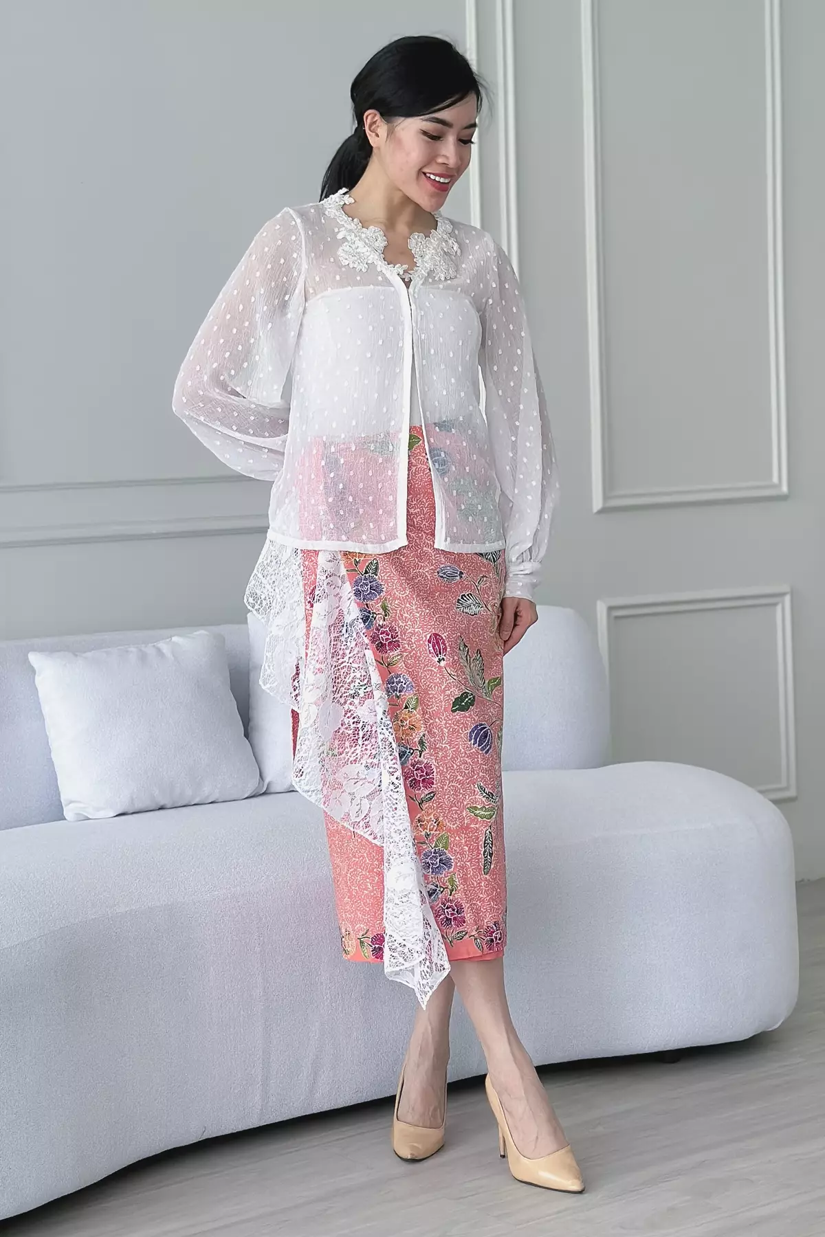 Lalita Puffy Sleeves Kebaya