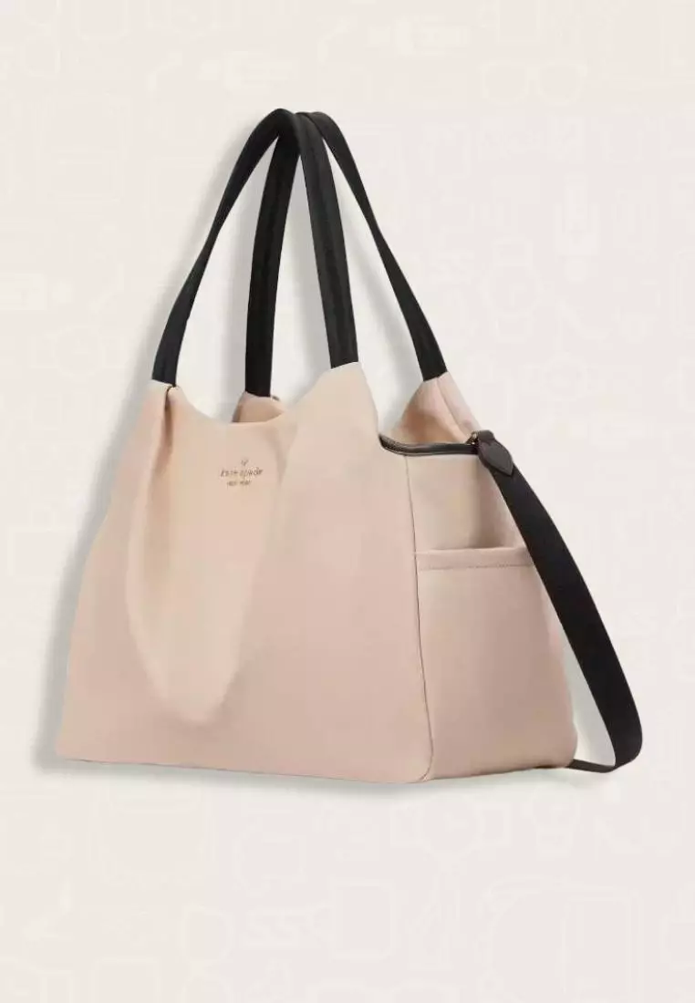 Kate Spade Chelsea Colorblock Baby Bag Warm Beige Multi