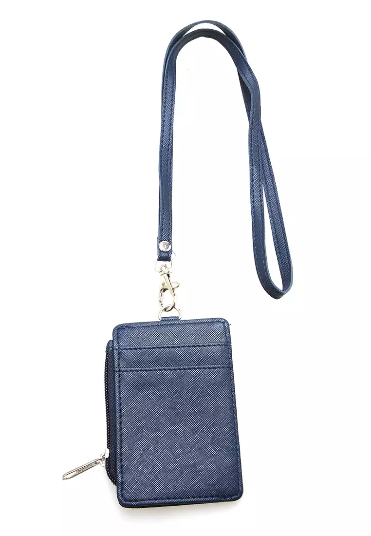 Siska Name Tag Seleting ID Card Desain Simple Premium Quality - Biru Navy