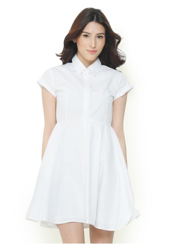 Celine Dress White