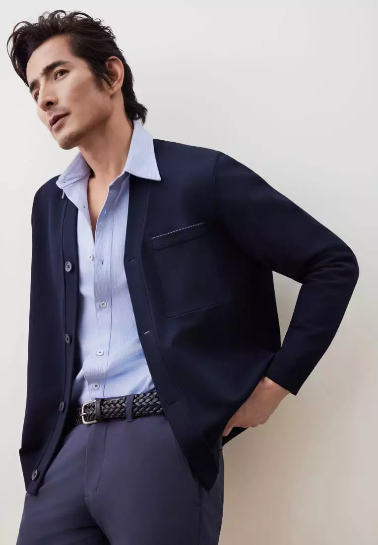 G2000 2-Side Brush Comfort Fit 2 Tone Casual Shirt
