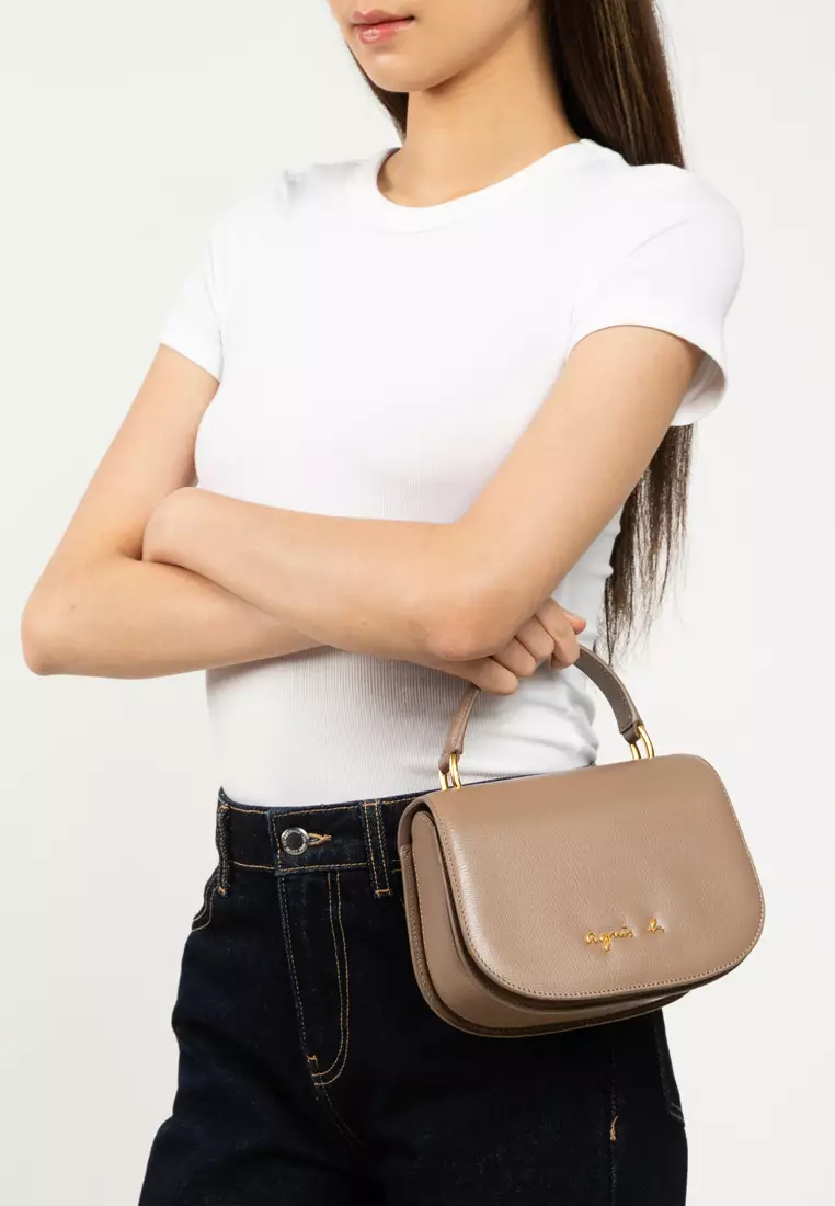 Leather Top-Handle Bag