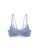 ZITIQUE blue Women's Stylish Cross-back Lingerie Set (Bra and Underwear) - Blue 66963US3FD1E11GS_2