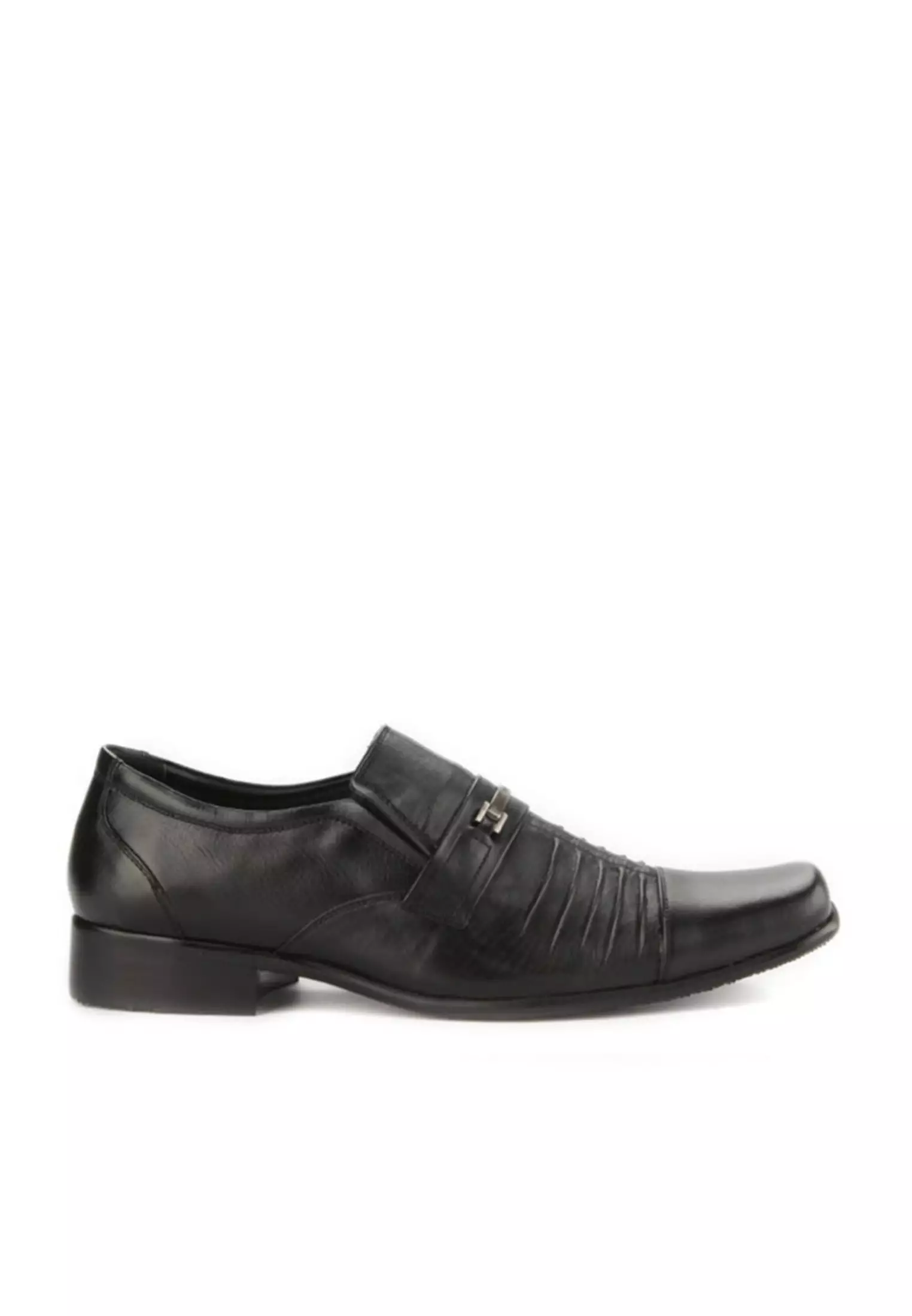 Dominic Sepatu Formal Pria Slip On Kulit Full Grain