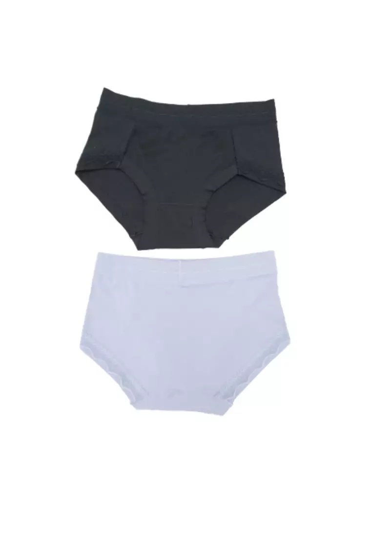 Buy Kiss & Tell 6 Pack Alexa Cotton with Lace Panties Bundle B in