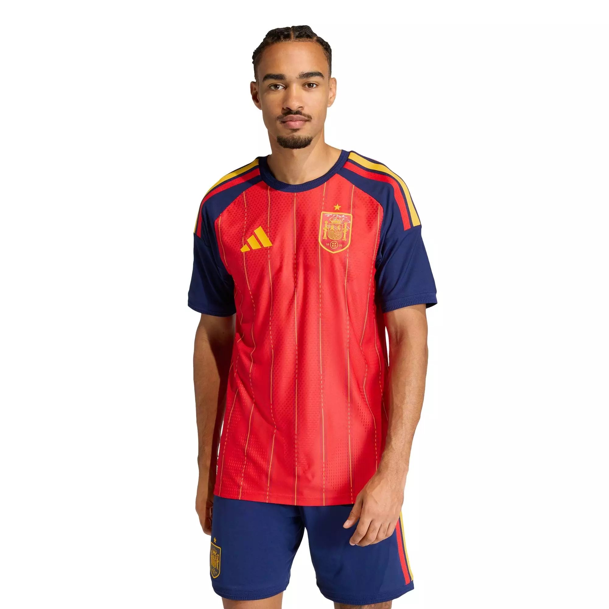 Buy ADIDAS Football Spain 26 Home Authentic Jersey Men Red JN4366