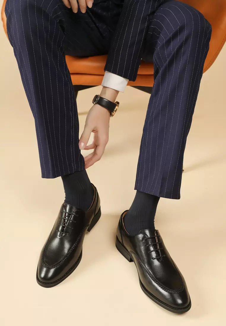 Basic Business Leather Oxford Shoes KB35511