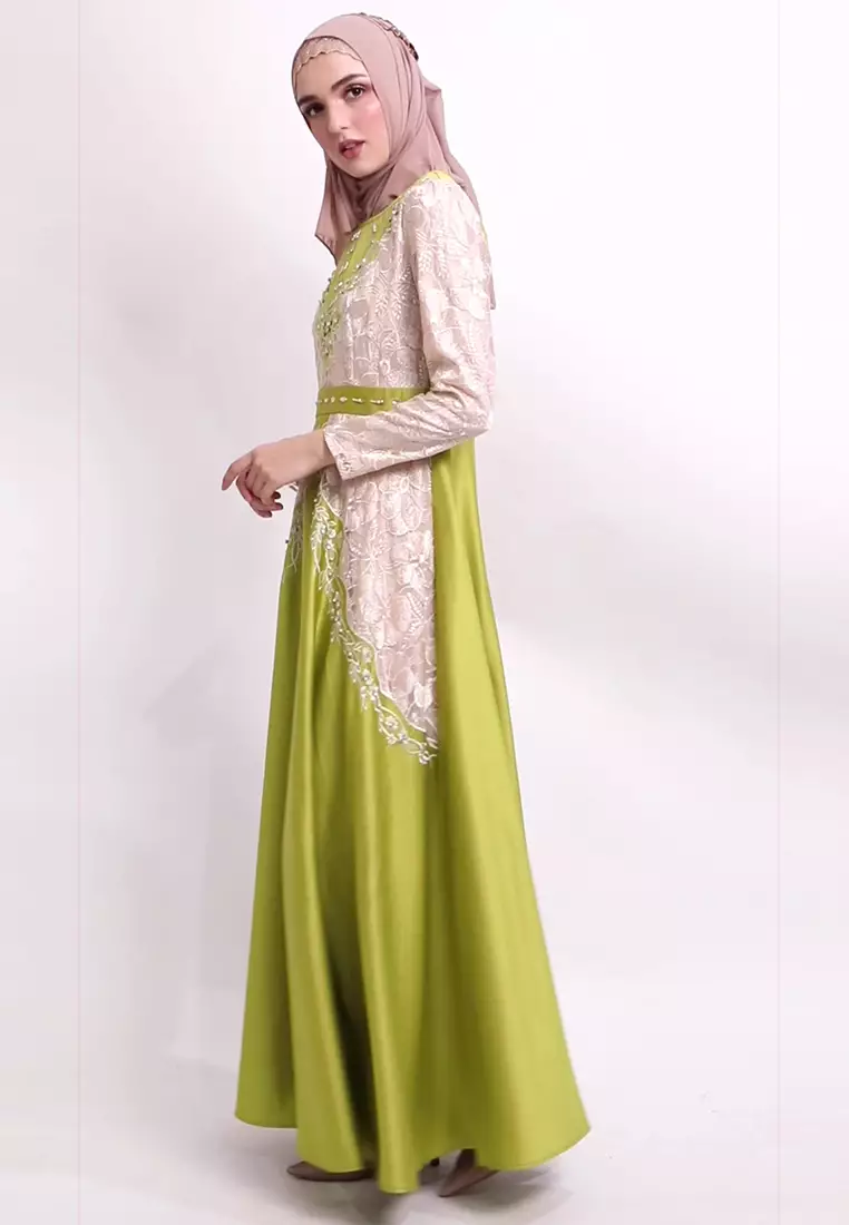 Chamoniq Gamis Organza Satin
