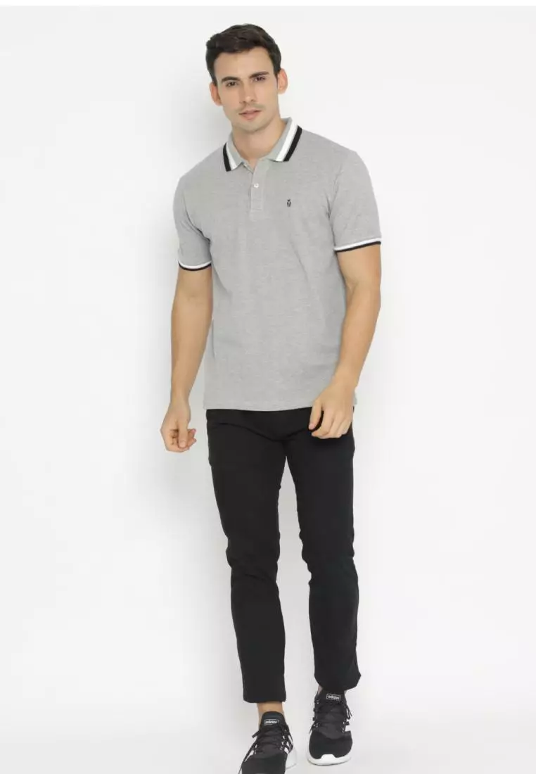 MATSUDA Kaos Polo Shirt Pria Kerah Moriyama