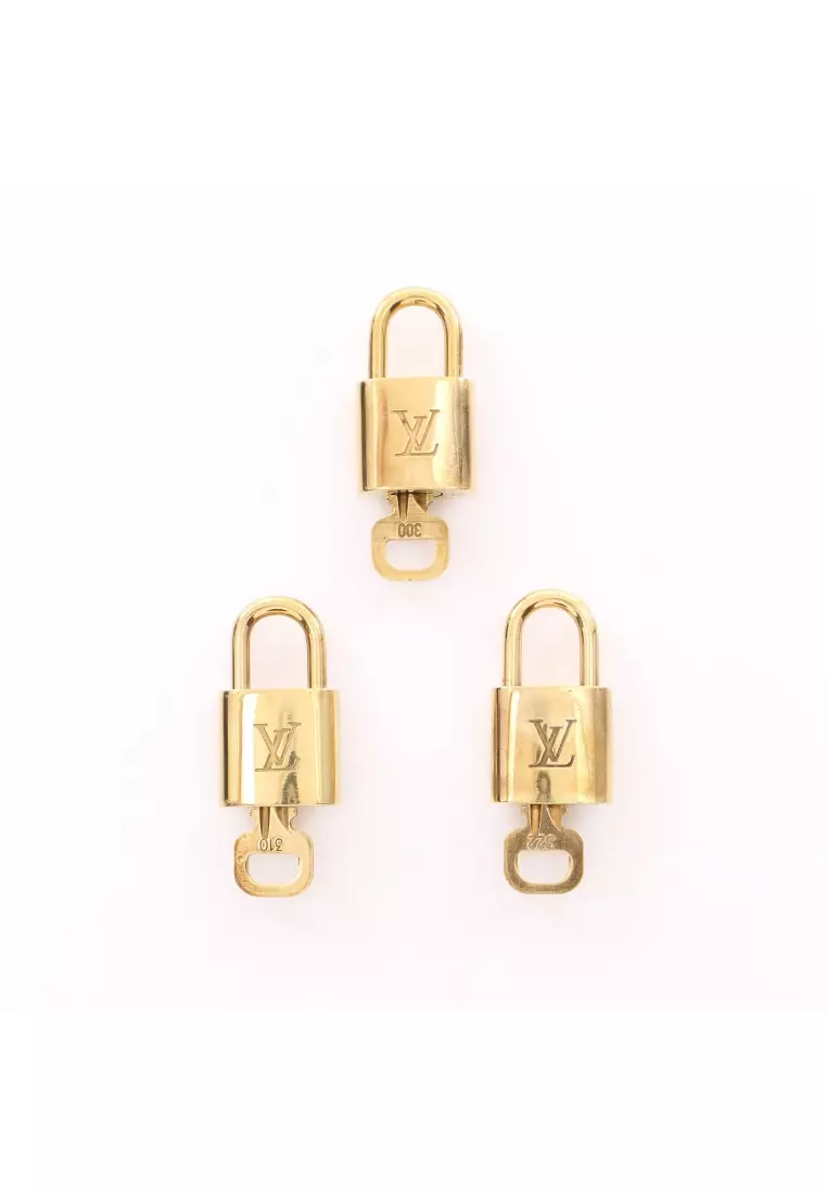 Louis Vuitton padlock lock and key lv not gucci prada mcm, Luxury,  Accessories on Carousell