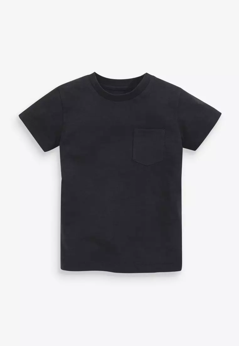 Plain t outlet shirts with pocket