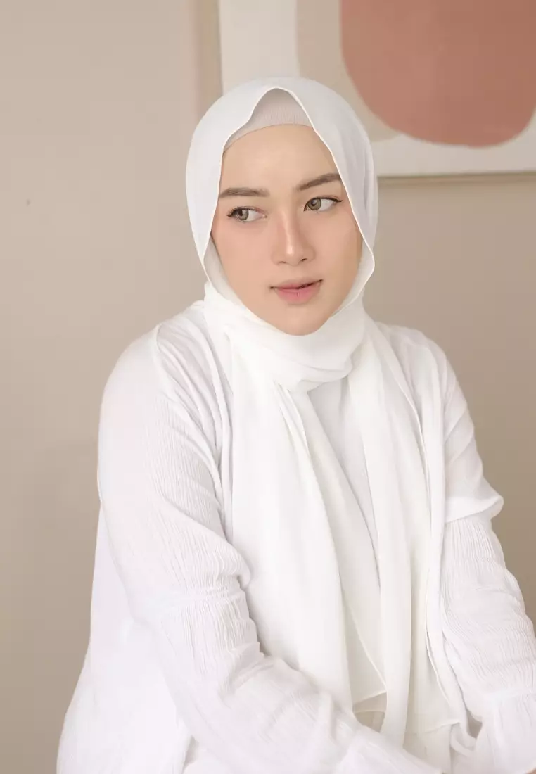 Bawal Shawl Broken White