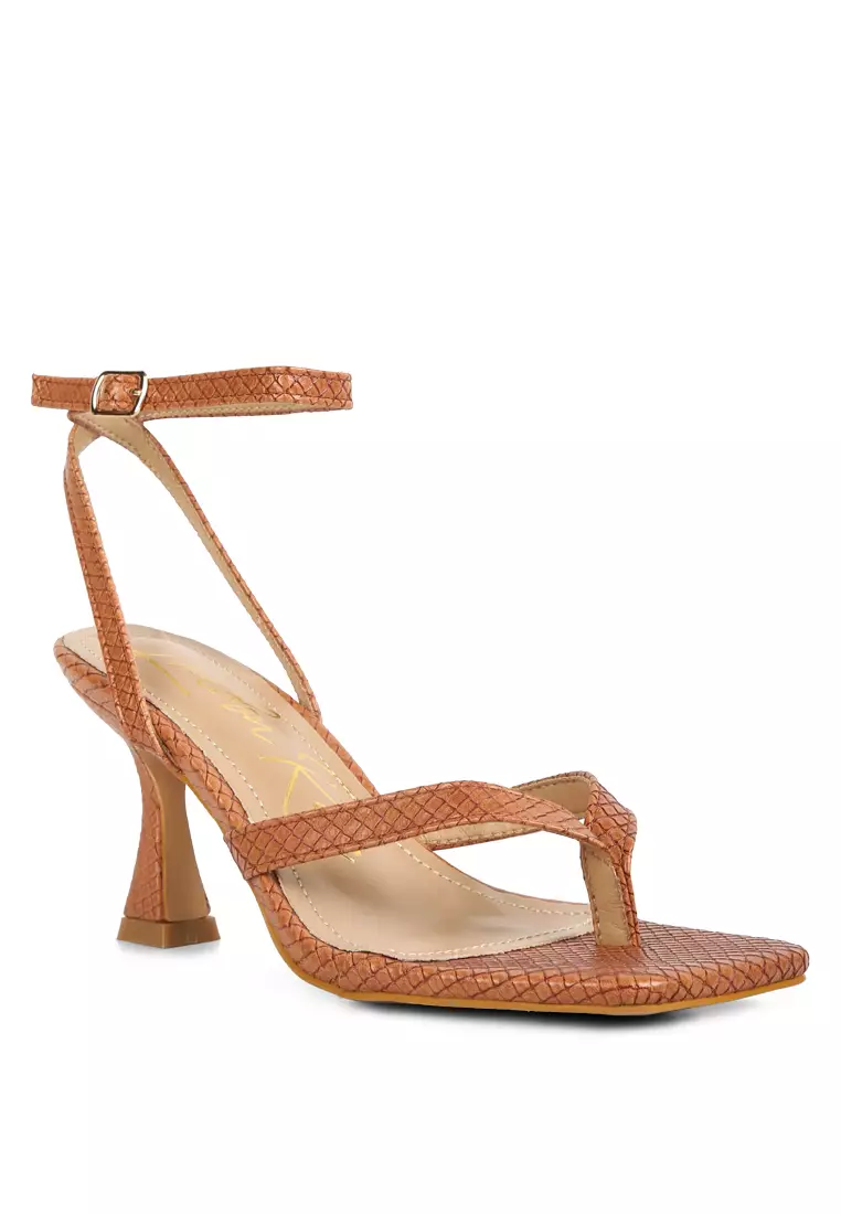 London thong block heel on sale sandals
