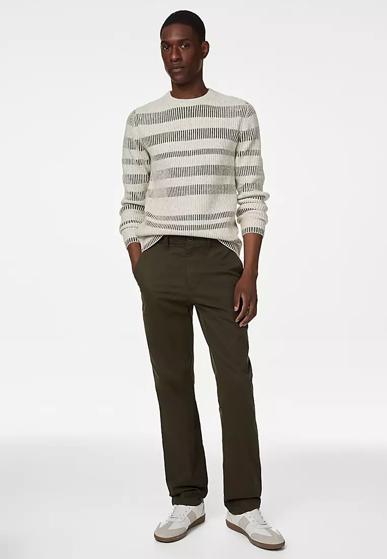 Striped Crew Neck Jumper