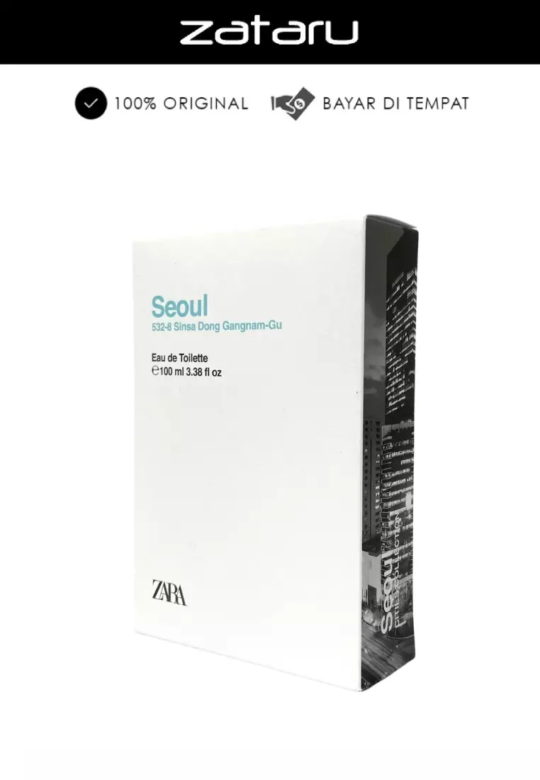 Zara Seoul 532-8 Sinsa Dong Gangnam Gu Man EDT - 100 ML (Parfum Pria)