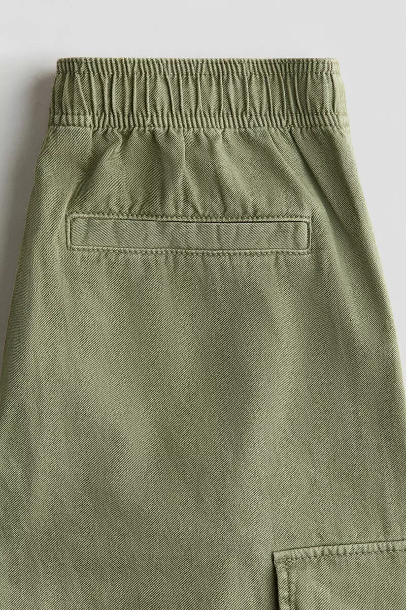 Cotton cargo trousers