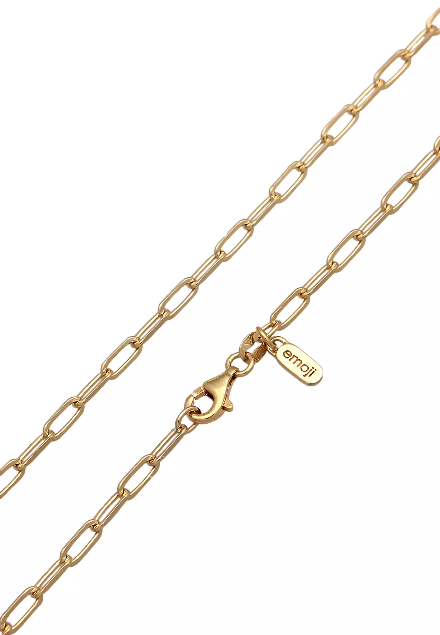 Necklace Long Link Chain Gold Plated