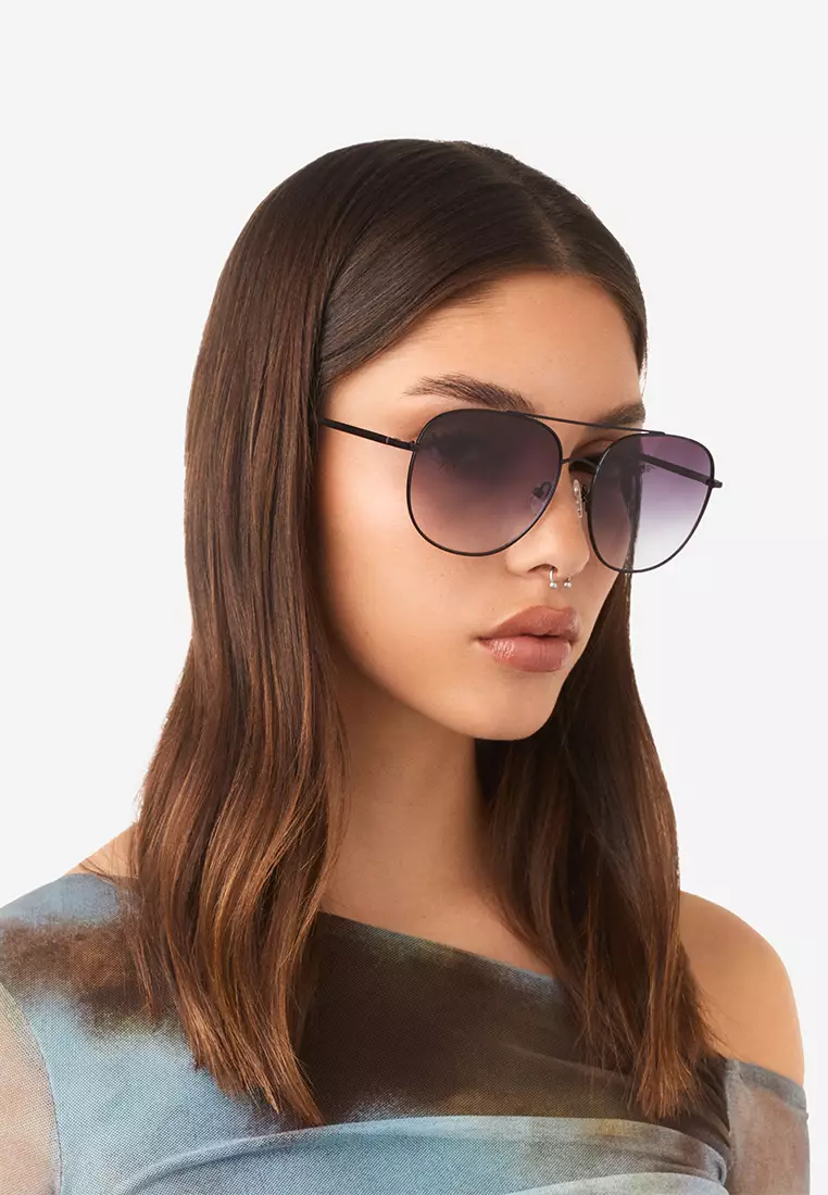 HAWKERS Black Iron Swag Sunglasses For Men And Women, Unisex. Official Product Designed In Spain