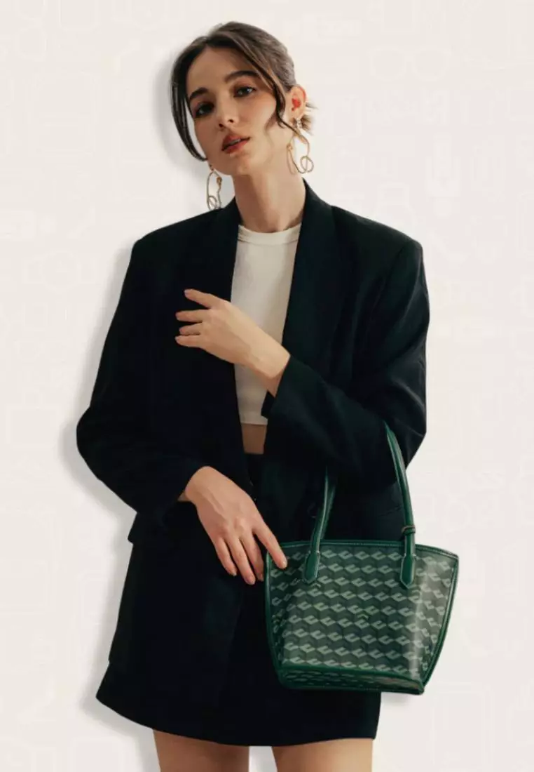 Christy Ng Russo Mini Tote Bag Green