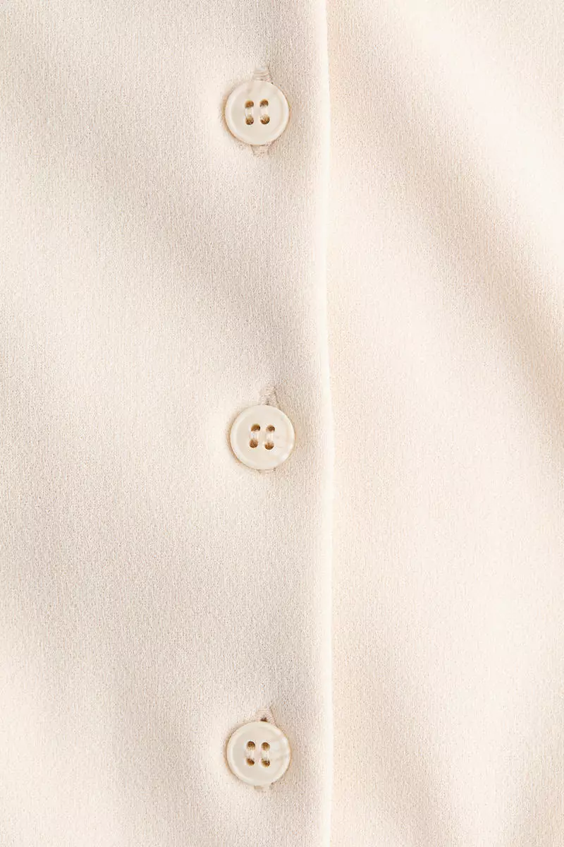 Button-front top