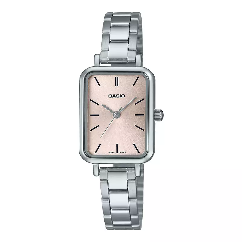 Jual CASIO Jam Tangan Wanita Casio General LTP-V009D-4EUDF Ladies Peach ...