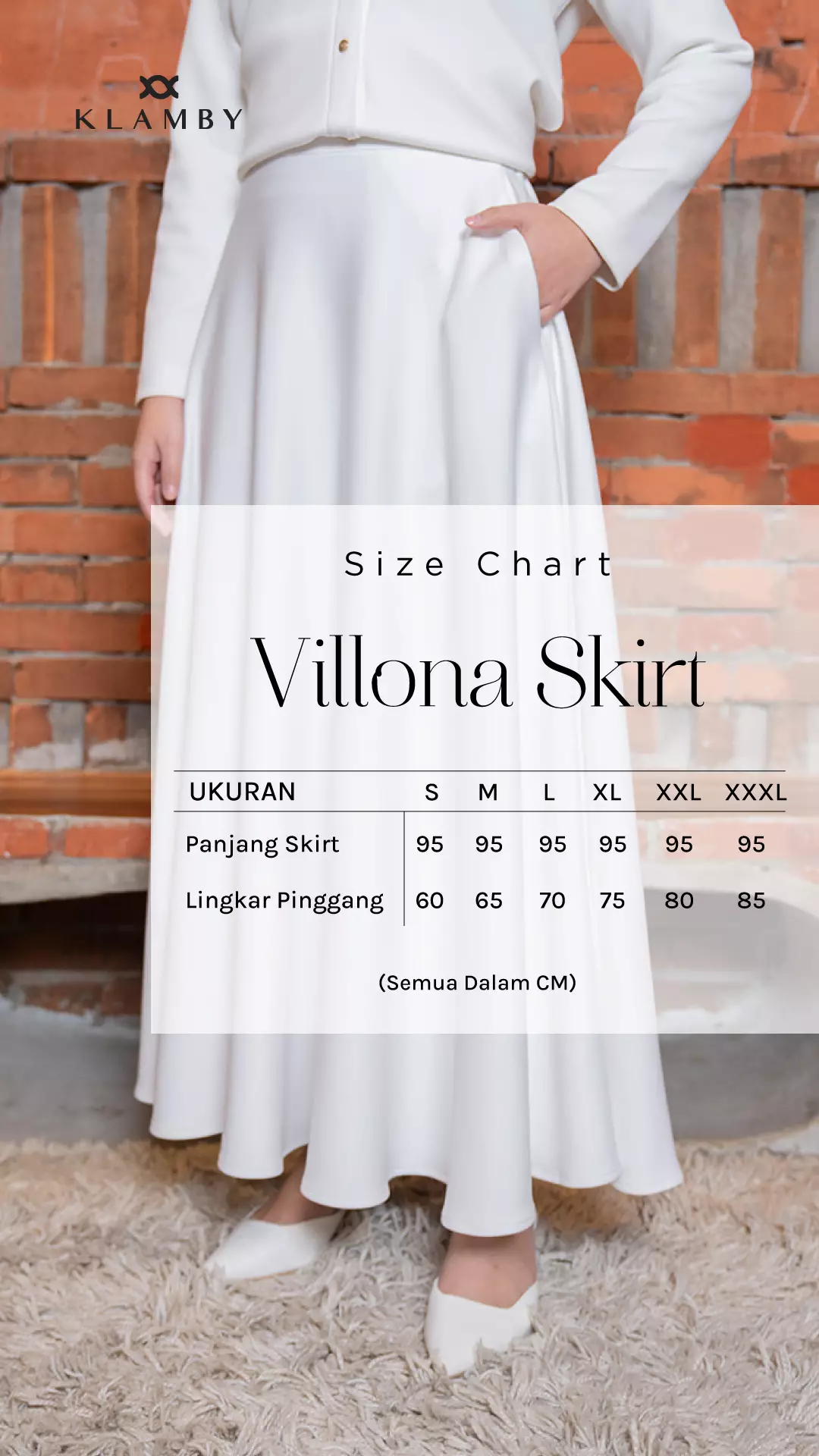 Klamby - Villona Skirt Pumice Stone