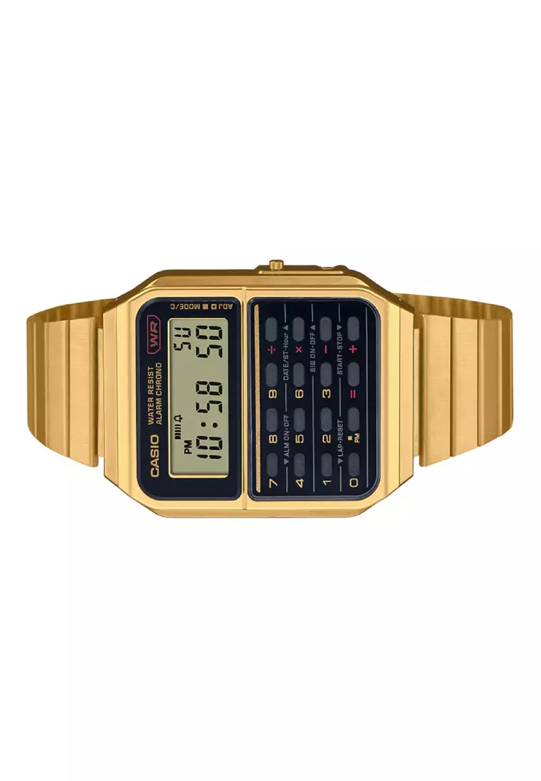 Casio Watch Vintage Calculator CA-500WE-1AEF Watch