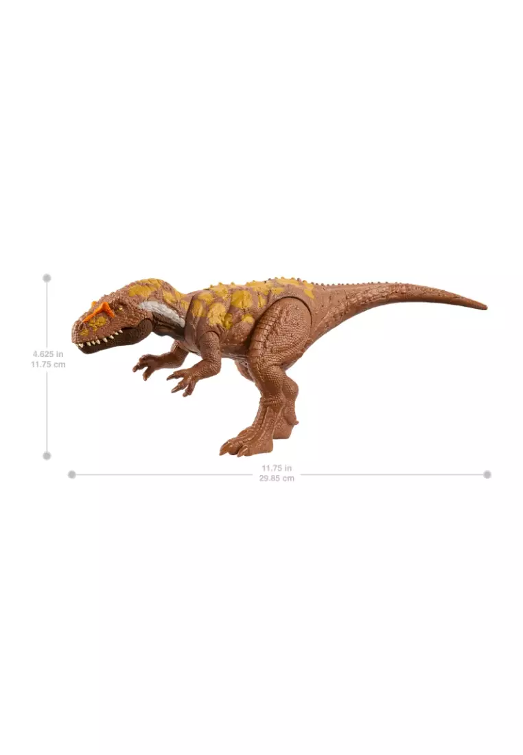 Jurassic World Wild Roar Dinosaur, Megalosaurus Action Figure Toy With Sound