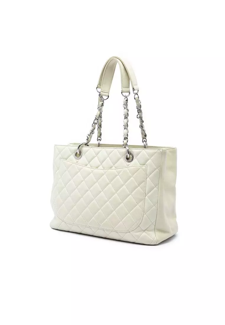 Pre-Loved Chanel Caviar Grand Shopping Tote
