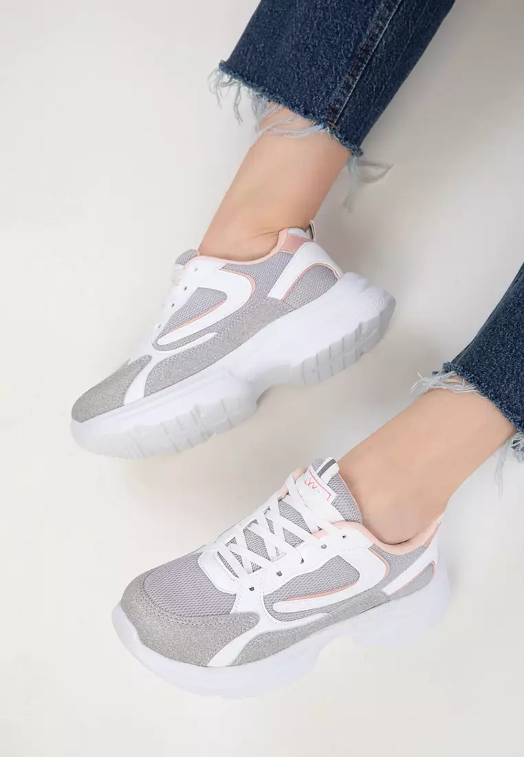Ice-White-Powder Women's Sneaker 20413