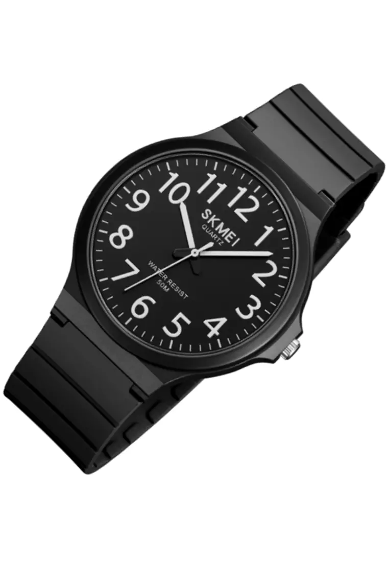 Jam Tangan Analog Pria Waterproof Strap Tali Material TPU DV44 ORIGINAL