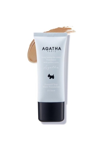 Buy Agatha Agatha Essentiel Stay Matte Foundation 19 Honey Online Zalora Singapore
