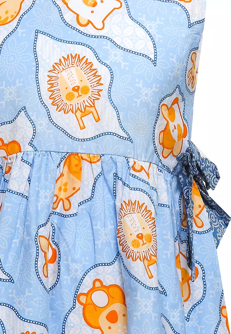 Dress Anak Perempuan Birdella Sideband Tanpa Lengan Bluesky