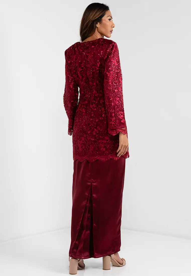 Buy Butik Sireh Pinang Baju Kurung Moden Olivia 2025 Online ZALORA - Main Image